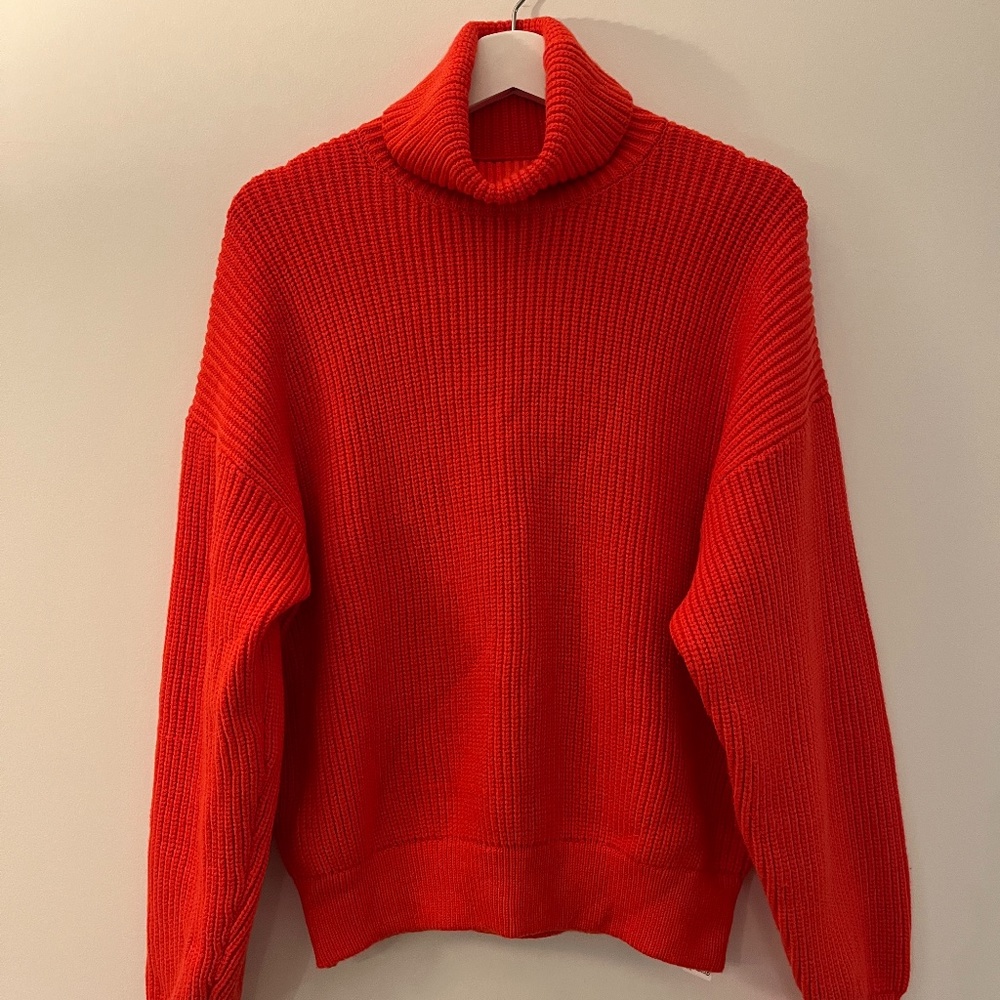 Zara High Collar Knit Turtleneck